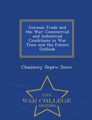 Couverture_German Trade and the War