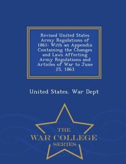 Couverture_Revised United States Army Regulations of 1861