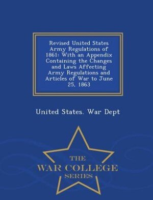 Couverture_Revised United States Army Regulations of 1861