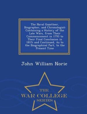 Couverture_The Naval Gazetteer, Biographer, and Chronologist
