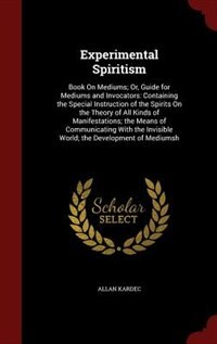 Front cover_Experimental Spiritism