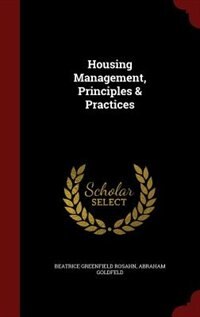 Couverture_Housing Management, Principles & Practices