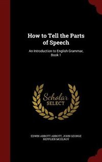 Front cover_How to Tell the Parts of Speech