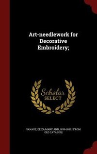 Front cover_Art-needlework for Decorative Embroidery;