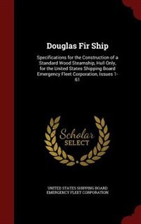 Front cover_Douglas Fir Ship