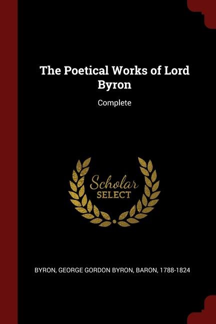 Couverture_The Poetical Works of Lord Byron