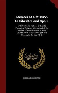 Couverture_Memoir of a Mission to Gibralter and Spain