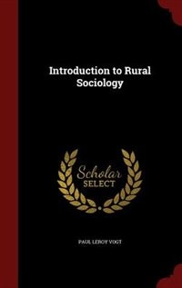 Introduction to Rural Sociology