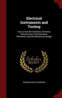 Front cover_Electrical Instruments and Testing
