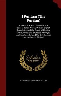 Couverture_I Puritani (The Puritan)