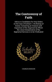 Front cover_The Controversy of Faith