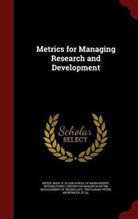 Front cover_Metrics for Managing Research and Development