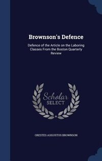 Front cover_Brownson's Defence