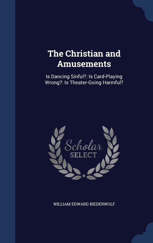 Couverture_The Christian and Amusements