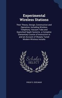 Front cover_Experimental Wireless Stations