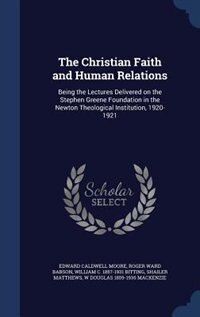 Front cover_The Christian Faith and Human Relations