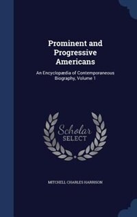 Front cover_Prominent and Progressive Americans