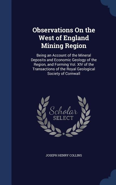 Front cover_Observations On the West of England Mining Region