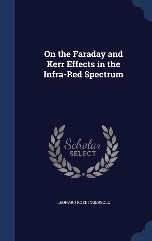Couverture_On the Faraday and Kerr Effects in the Infra-Red Spectrum