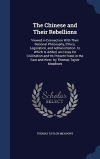 Couverture_The Chinese and Their Rebellions