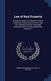 Front cover_Law of Real Property