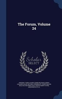 Front cover_The Forum, Volume 24