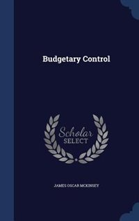 Front cover_Budgetary Control