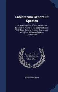Couverture_Labiatarum Genera Et Species