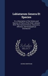 Couverture_Labiatarum Genera Et Species