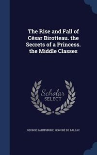 Couverture_The Rise and Fall of César Birotteau. the Secrets of a Princess. the Middle Classes