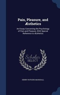 Couverture_Pain, Pleasure, and Æsthetics