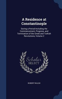 Front cover_A Residence at Constantinople