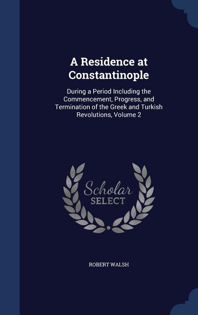 Front cover_A Residence at Constantinople