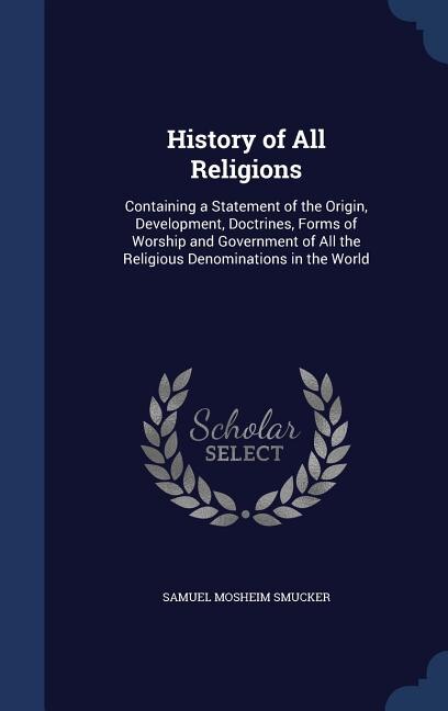 Couverture_History of All Religions