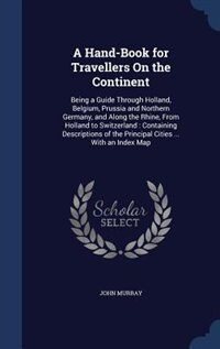 Front cover_A Hand-Book for Travellers On the Continent
