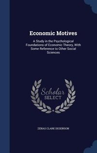 Couverture_Economic Motives