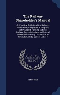 Front cover_The Railway Shareholder's Manual