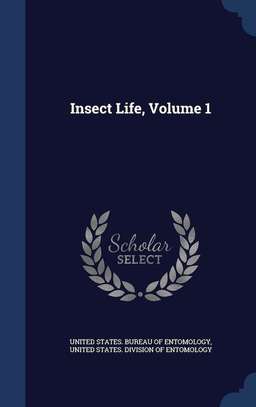 Front cover_Insect Life, Volume 1
