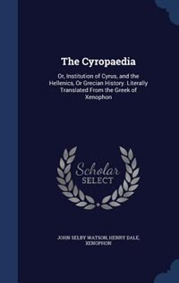 Front cover_The Cyropaedia