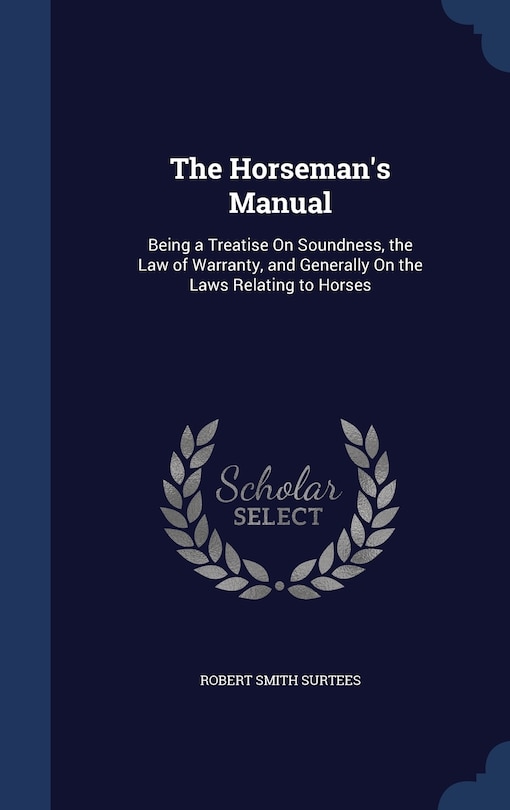 Couverture_The Horseman's Manual