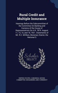 Front cover_Rural Credit and Multiple Insurance