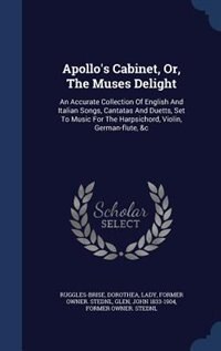 Couverture_Apollo's Cabinet, Or, The Muses Delight