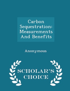 Front cover_Carbon Sequestration