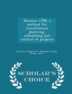 Front cover_Decision CPM