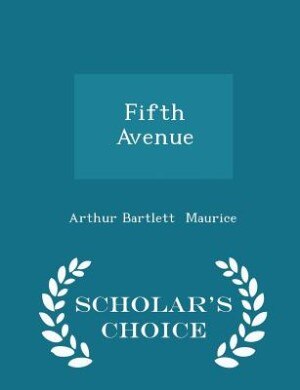 Couverture_Fifth Avenue - Scholar's Choice Edition