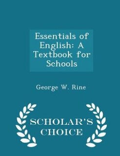 Front cover_Essentials of English
