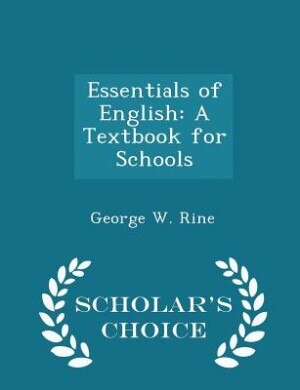 Front cover_Essentials of English