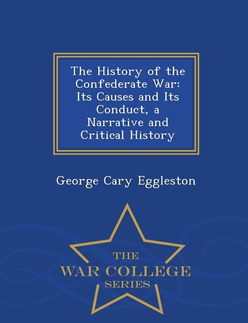 Front cover_The History of the Confederate War