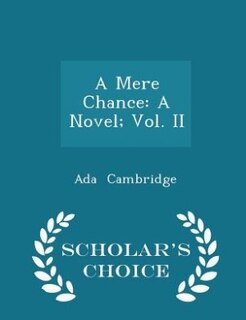 Front cover_A Mere Chance