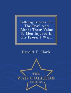 Front cover_Talking Gloves For The Deaf And Blind